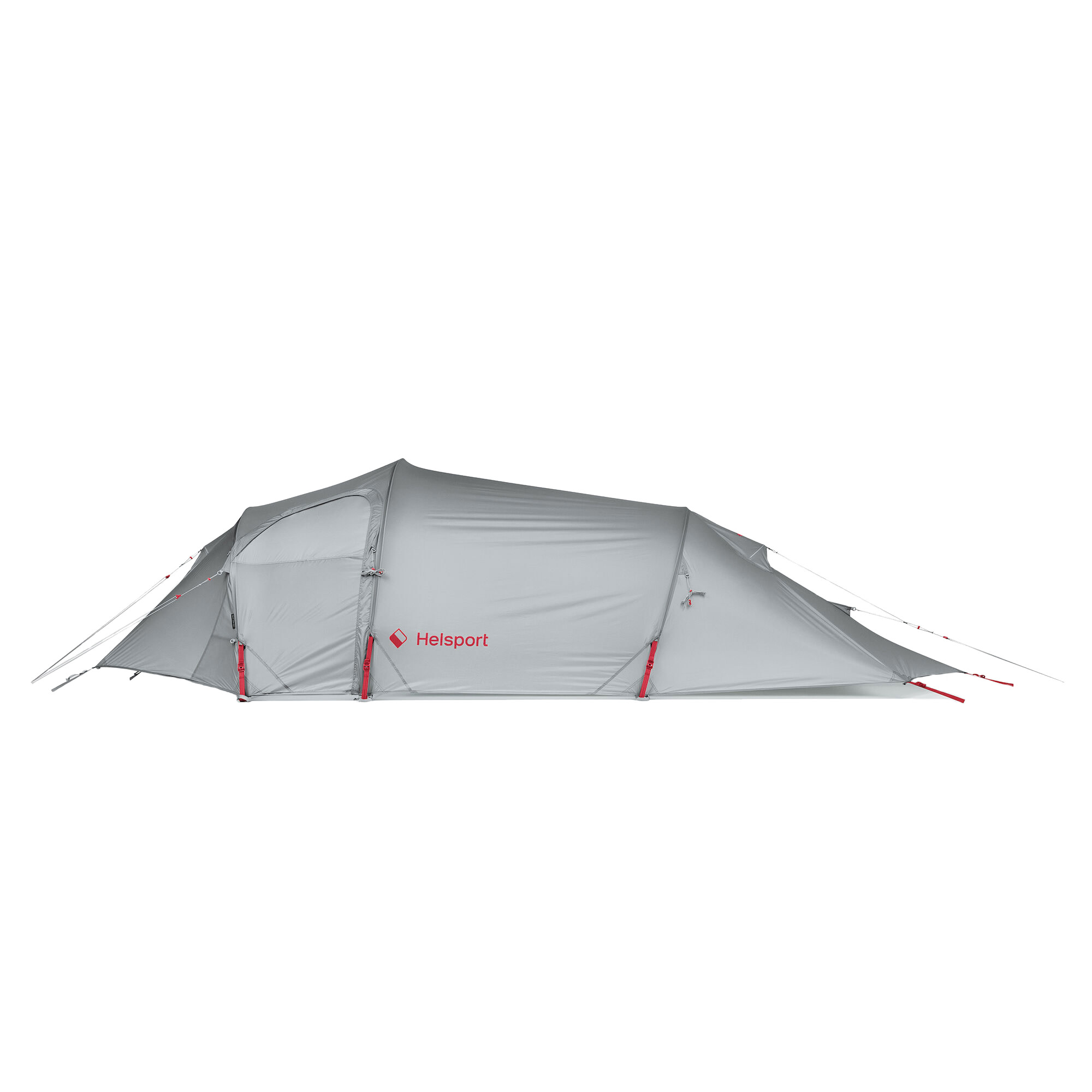 Helsport Explorer Lofoten Pro 3 Tent Stone Grey/Ruby Red