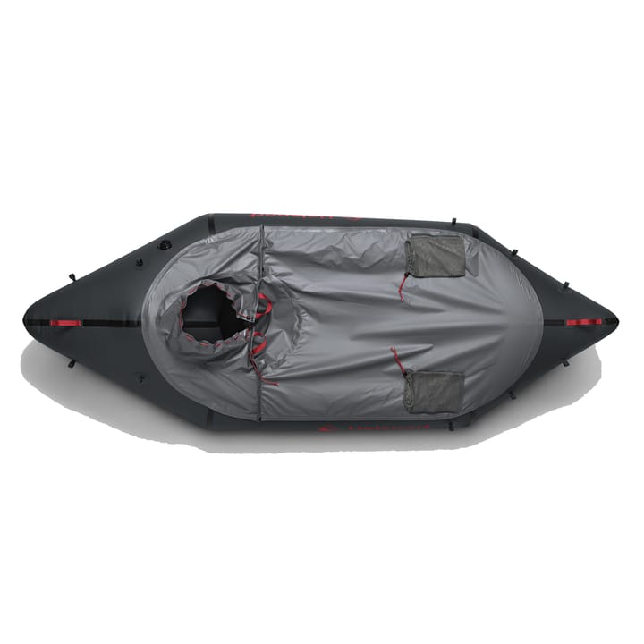 Helsport Stream Pro Packraft Dark Shadow/Ruby Red Helsport