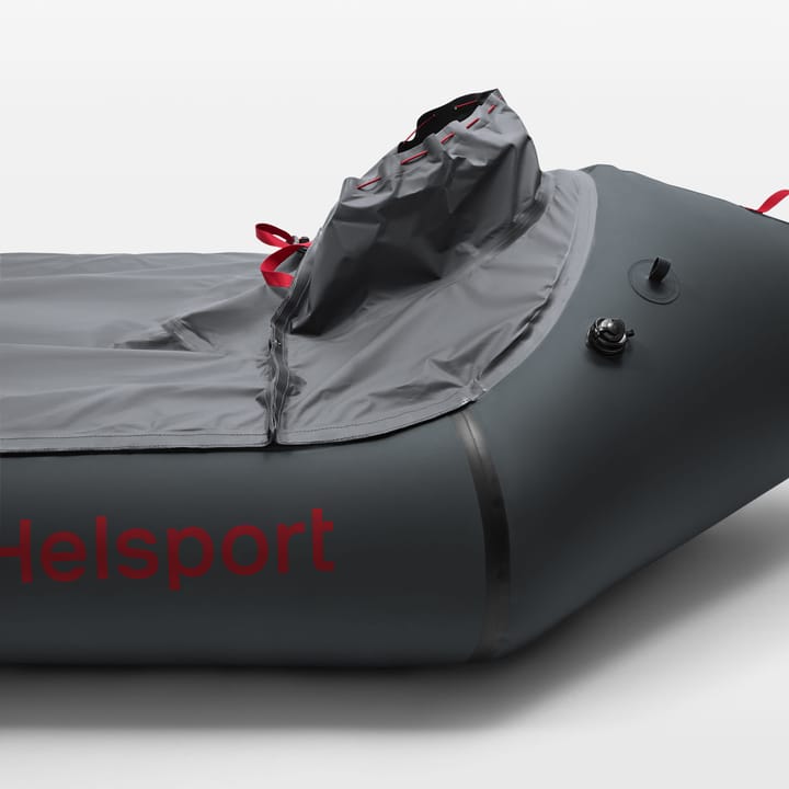 Helsport Stream Pro Packraft Dark Shadow/Ruby Red Helsport