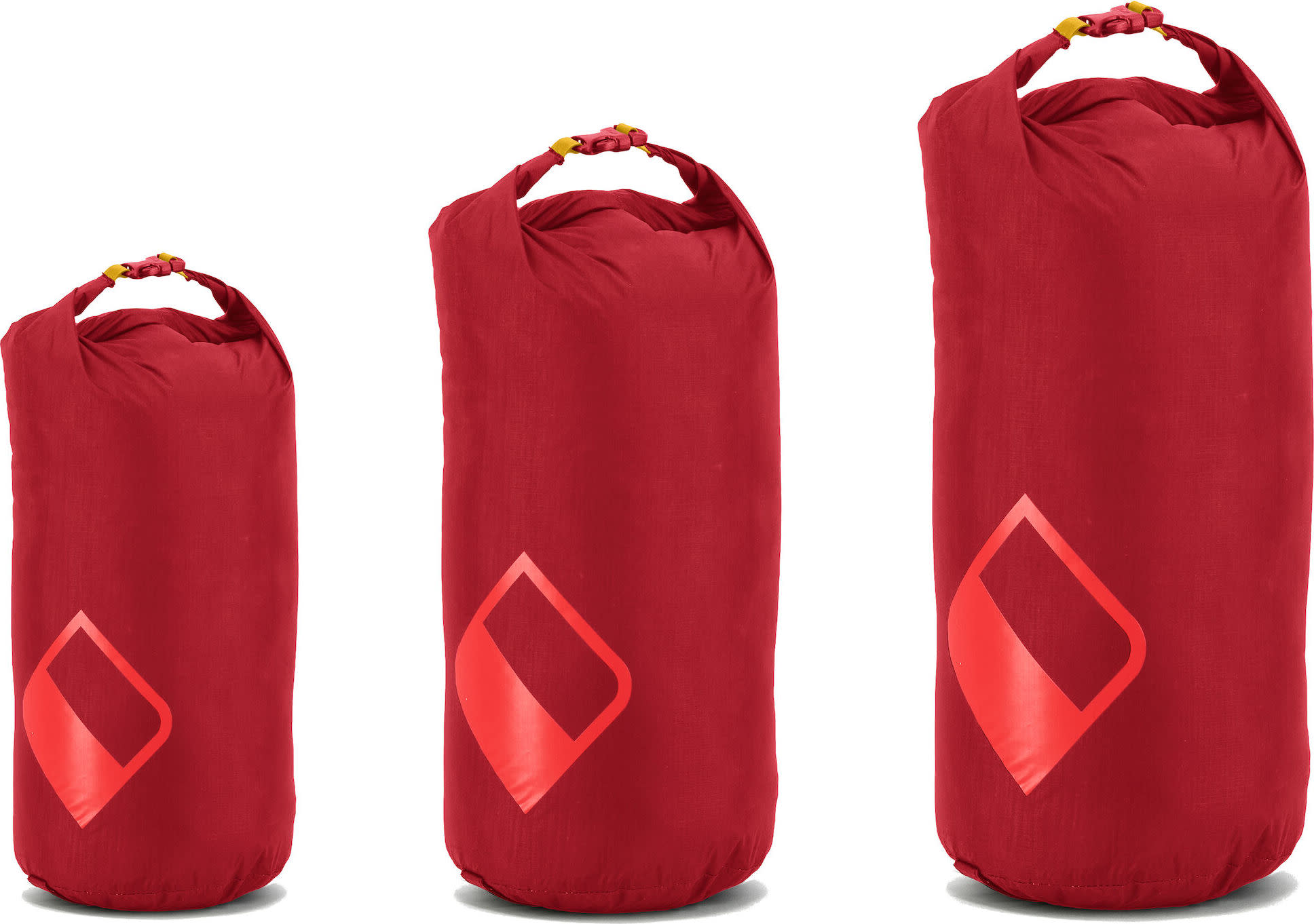 Trek Pro (M) Dry Bag Set Ruby red / Sunset Yellow