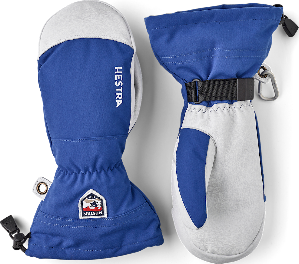 Hestra Army Leather Heli Ski Mitt Royal