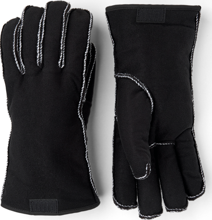 Hestra Gauntlet Fleece Liner 5-Finger Black