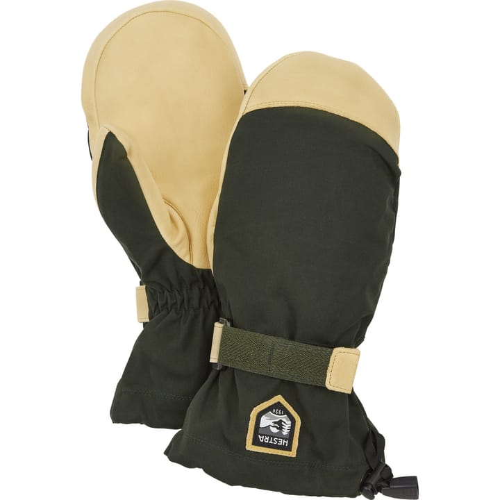 Hestra Helags Ecocuir - Mitt Darkgreen Hestra