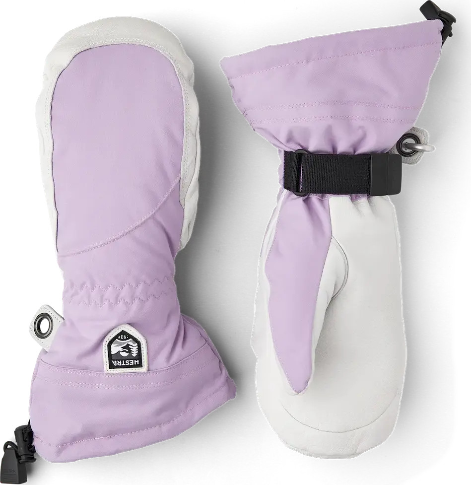 Hestra Women’s Heli Ski Female Mitt Syringa/Offwhite