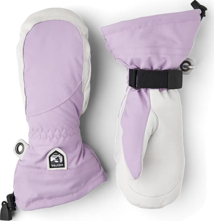 Hestra Women's Heli Ski Female Mitt Syringa/Offwhite Hestra