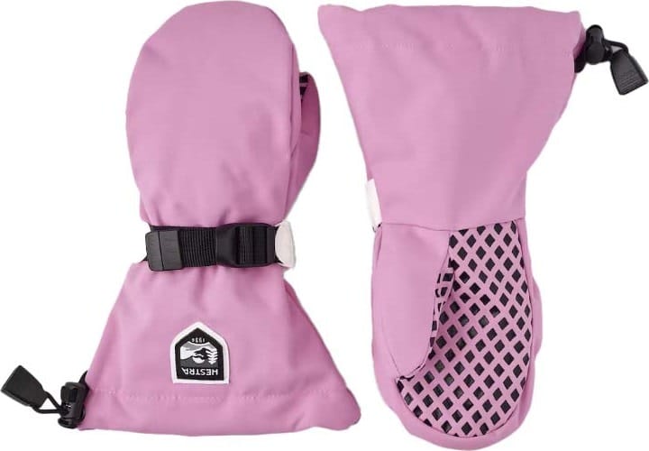 Hestra Kids' Fjellvotten Mitt Cerise Hestra