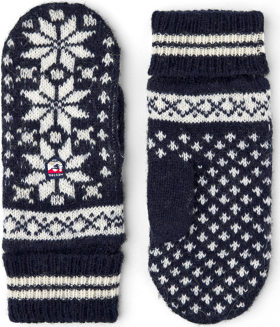 Hestra Kids’ Nordic Mittens Navy/Offwhite