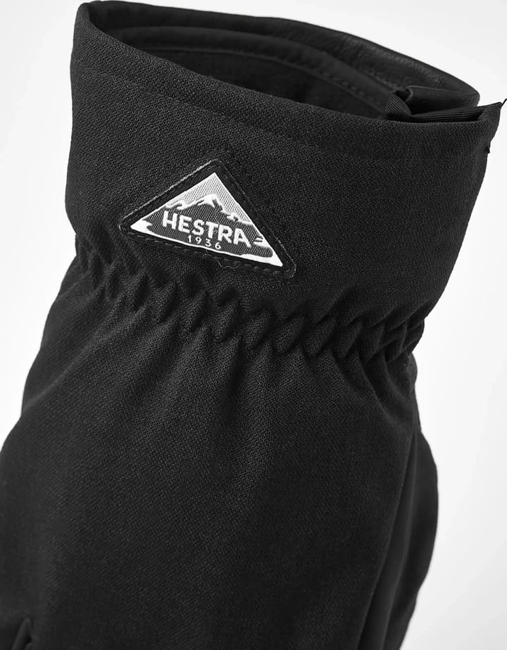 Hestra Powder Short 5 Finger Black Hestra