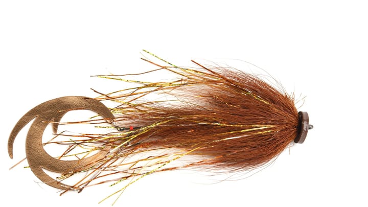 Flydressing Bauer Waterpushing Pikefly #1 Brown Gjeddeflue Flydressing