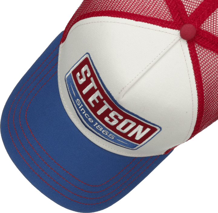 Stetson Highway Trucker Cap White/Red/Blue Stetson