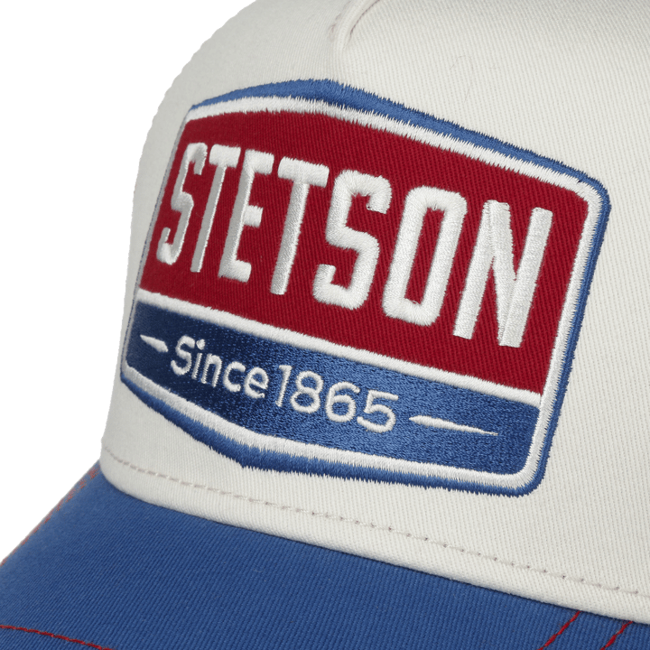 Stetson Highway Trucker Cap White/Red/Blue Stetson