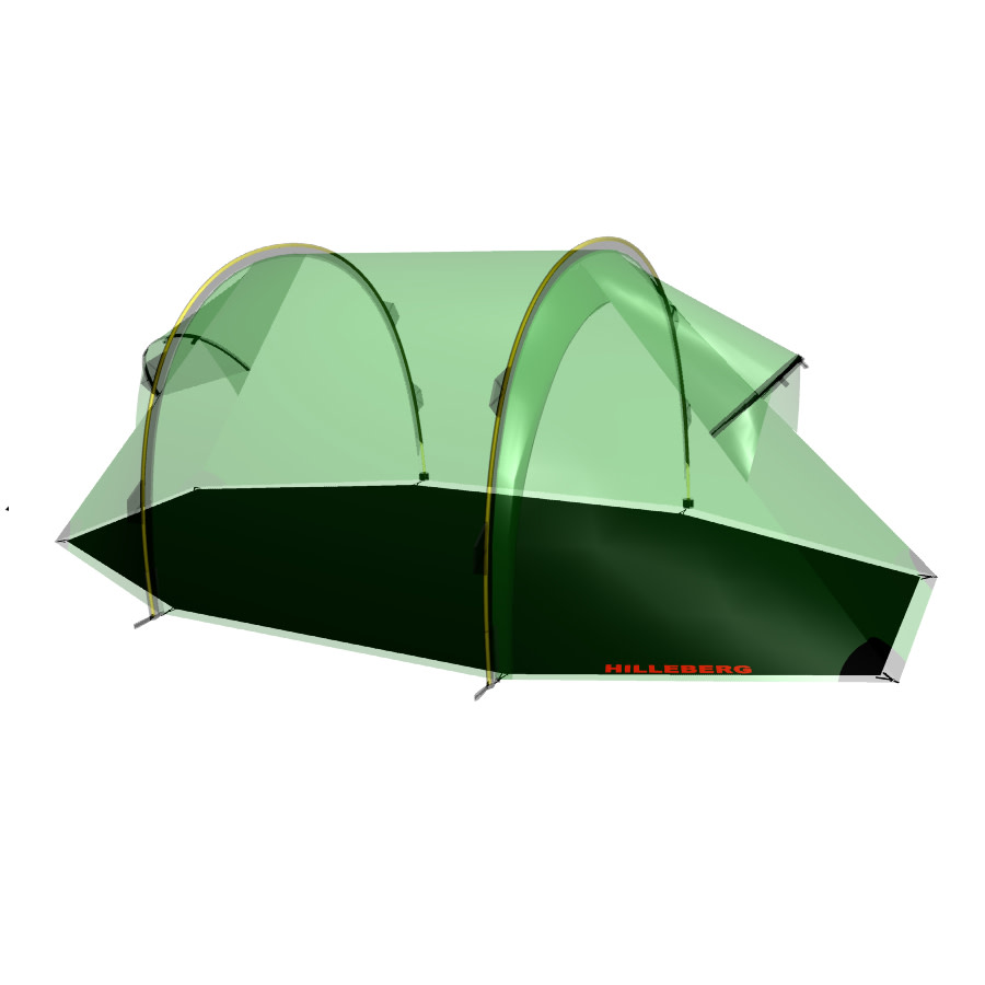 Hilleberg Nammatj 3 Footprint Black