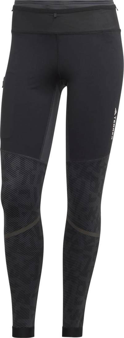 Adidas Women's Terrex Agravic Trail Running Tights  CARBON Adidas