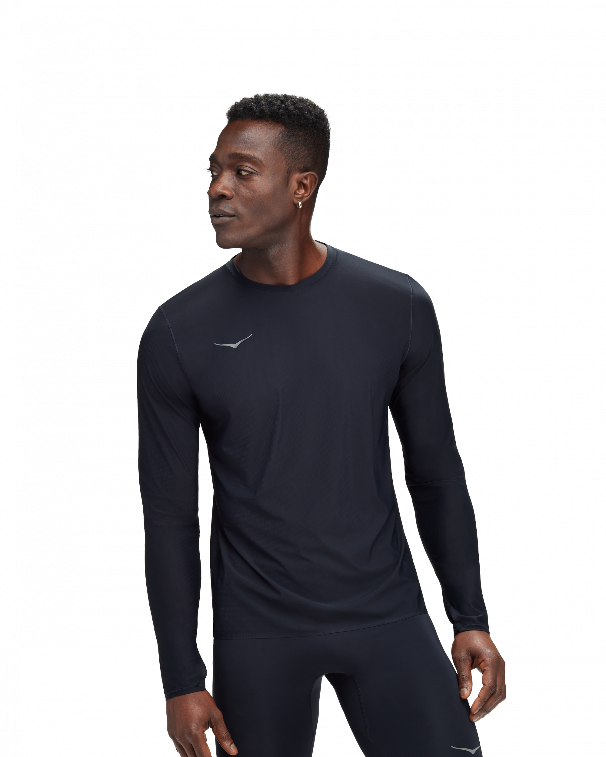 Hoka Men’s Airolite Run Long Sleeve Black