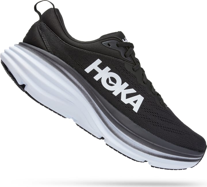 Hoka Men's Bondi 8 Wide Black/White Hoka