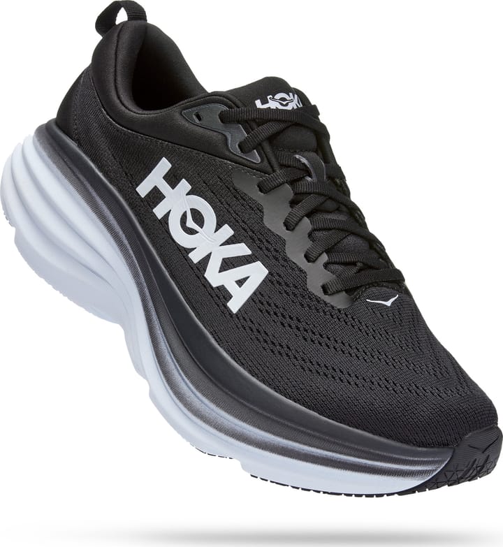 Hoka Men's Bondi 8 Wide Black/White Hoka