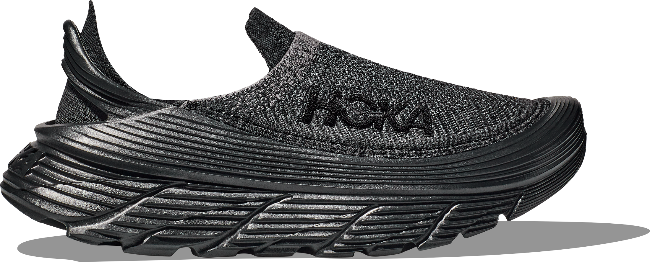 Hoka Unisex Restore TC Black / Black