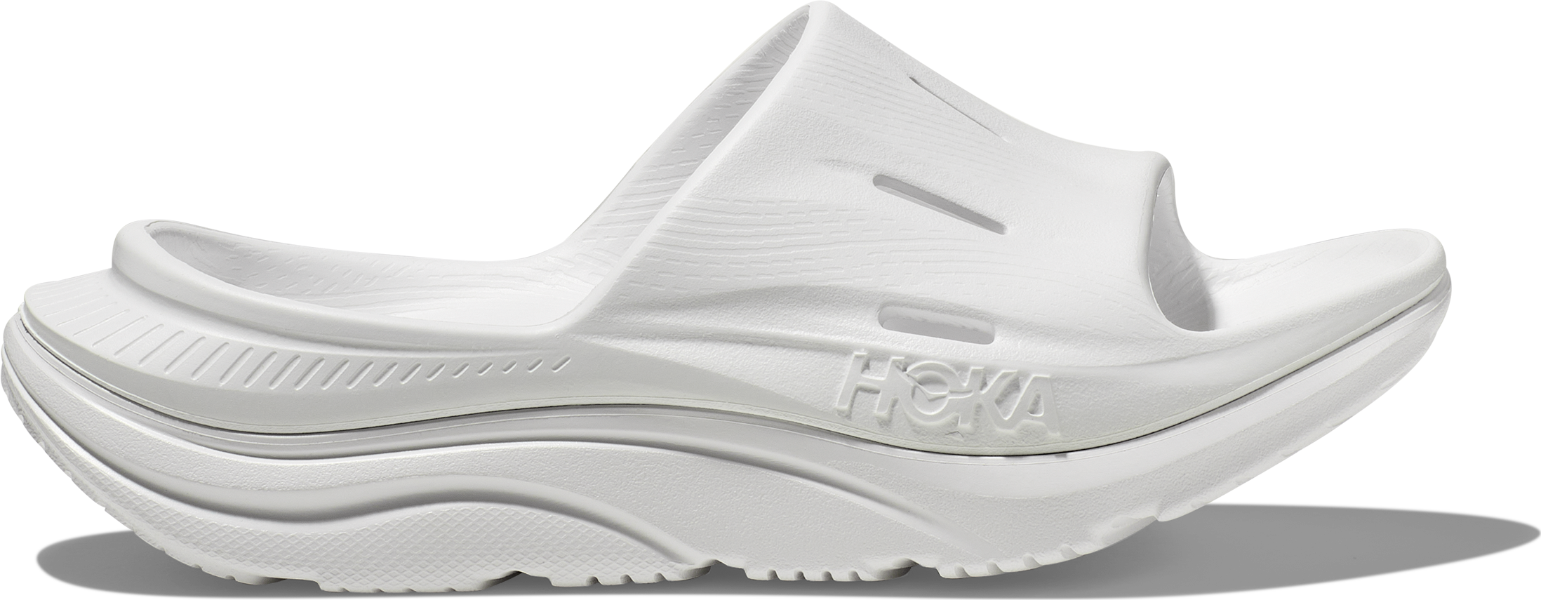 Hoka Unisex Ora Recovery Slide 3 White/White