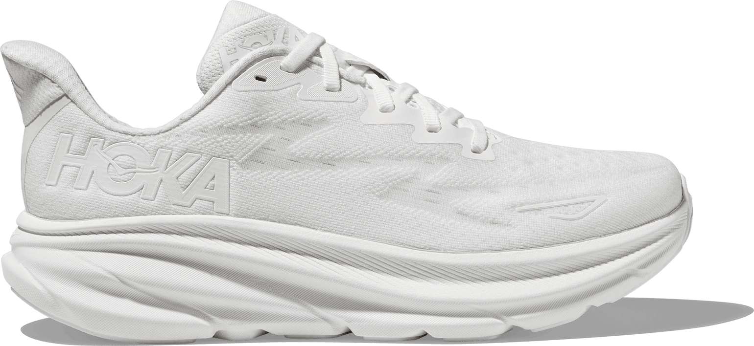 Hoka Women's Clifton 9 White/White