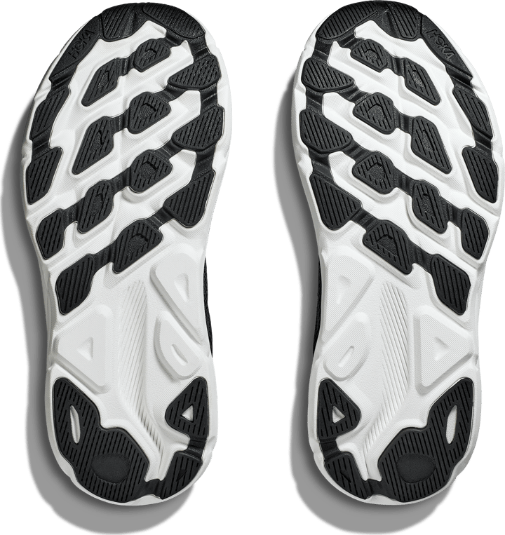 Hoka Women's Clifton 9 Wide Black/White Hoka