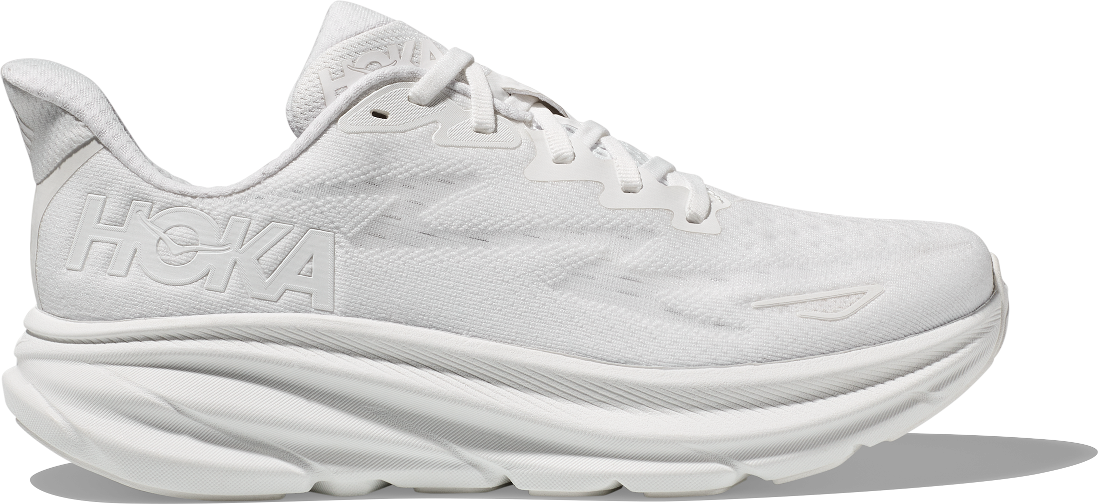 Hoka Women’s Clifton 9 Wide White/White