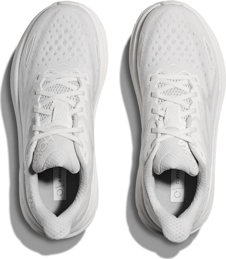 Hoka Women's Clifton 9 Wide White/White Hoka