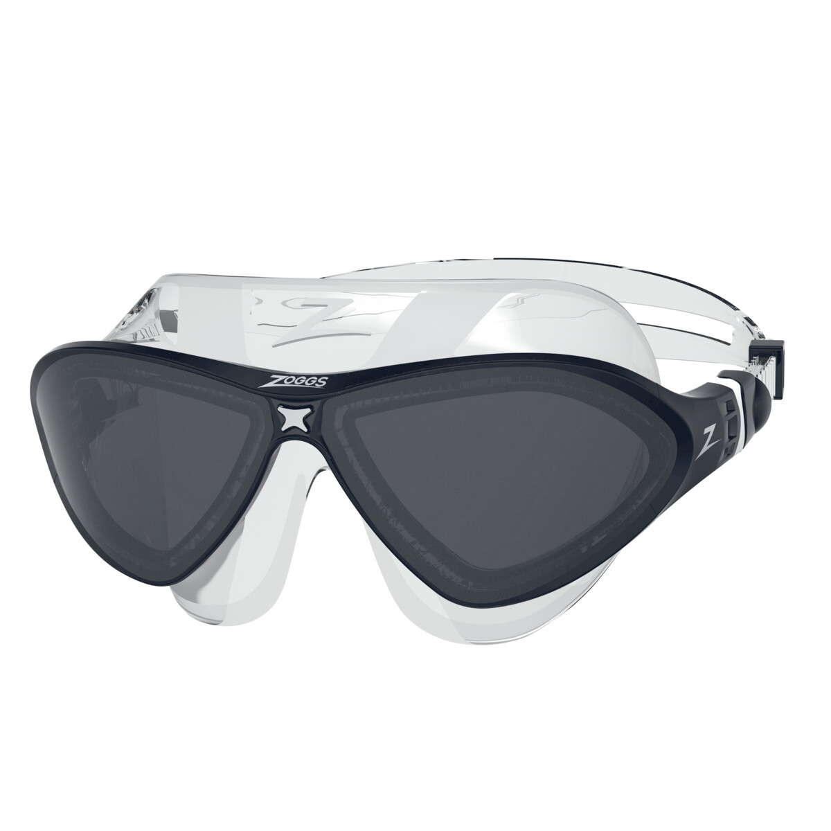 Zoggs Horizon Flex Mask Clear/Black/Tint Smoke
