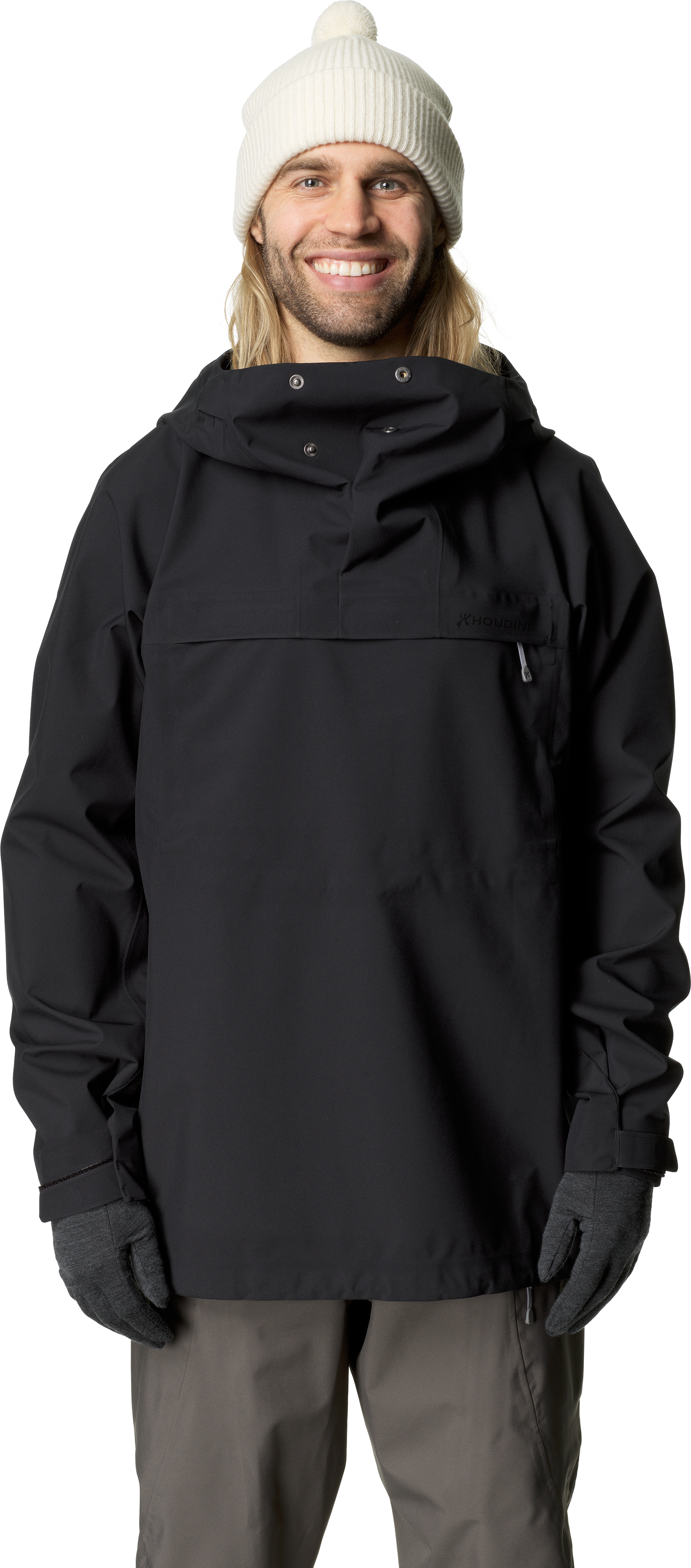 Houdini Men’s Shelter Anorak True Black