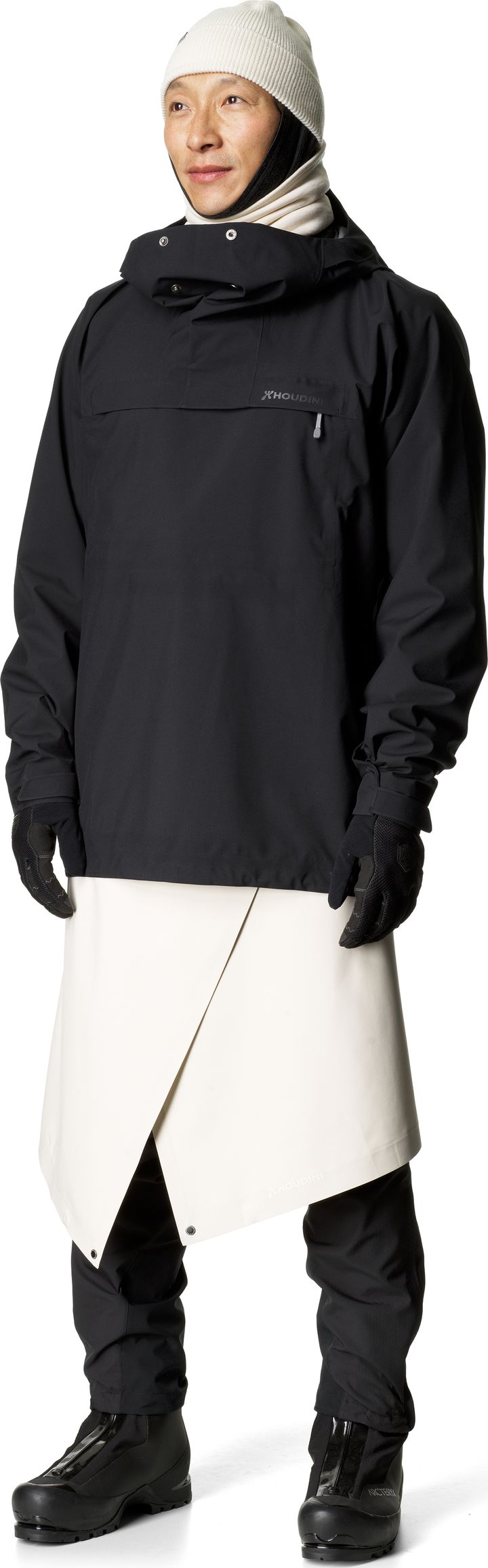 Houdini Men's Shelter Anorak True Black Houdini