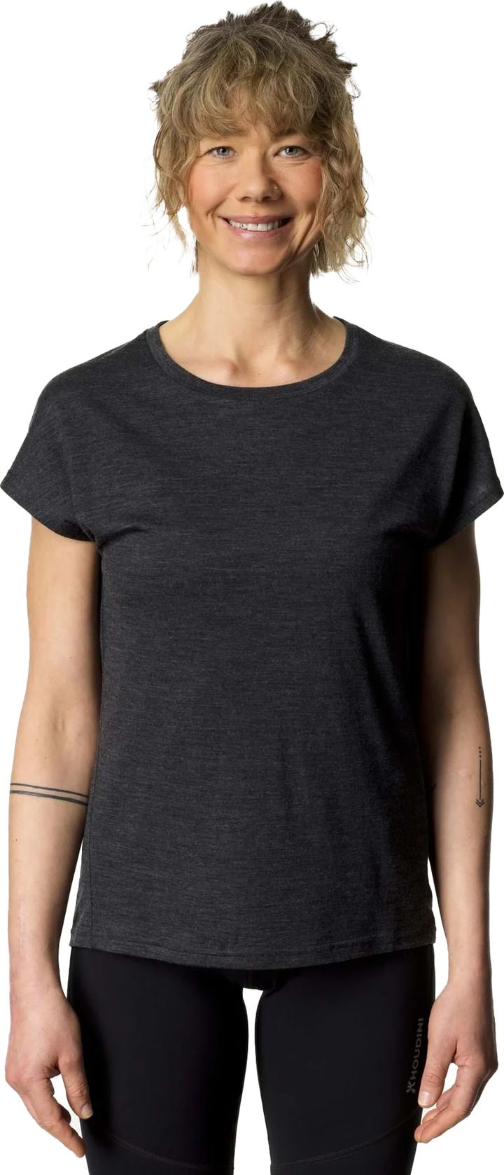 Houdini Women's Activist Tee True Black Houdini