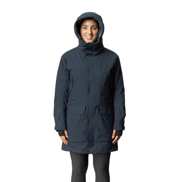 Houdini Women's Fall In Parka Blue Illusion Houdini