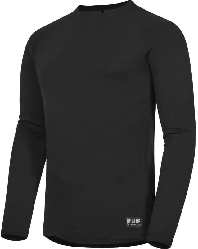 Urberg Men's Selje Merino-Bamboo Top Black Beauty