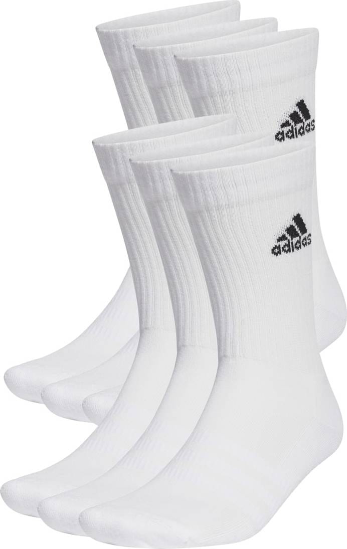 Adidas Cushioned Sportswear Crew Socks 6-pairs White/Black