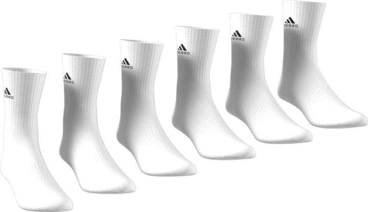 Adidas Cushioned Sportswear Crew Socks 6-pairs White/Black Adidas