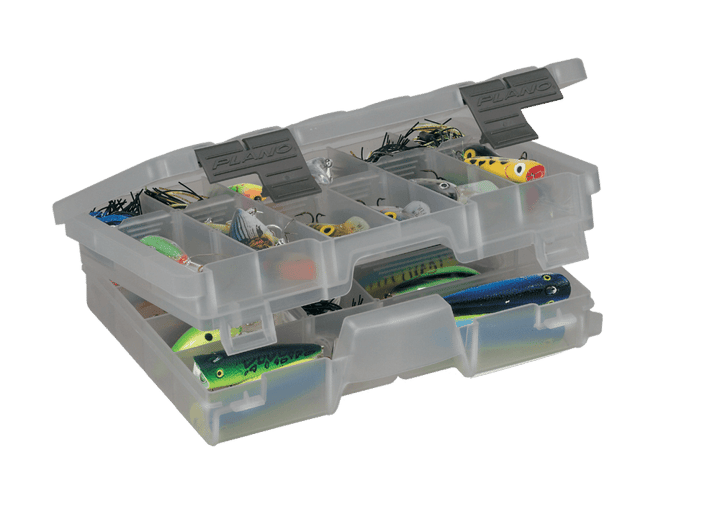 Plano 460000 2 Tier Organizer Medium Smoke Plano