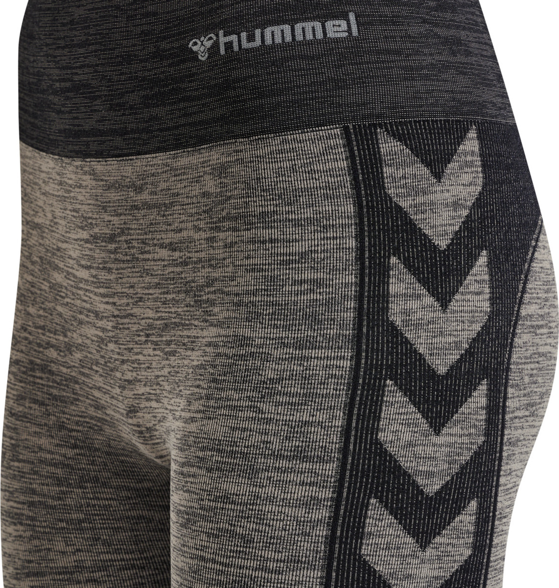 Hummel HMLTIF SEAMLESS - Leggings - charcoal grey/anthracite