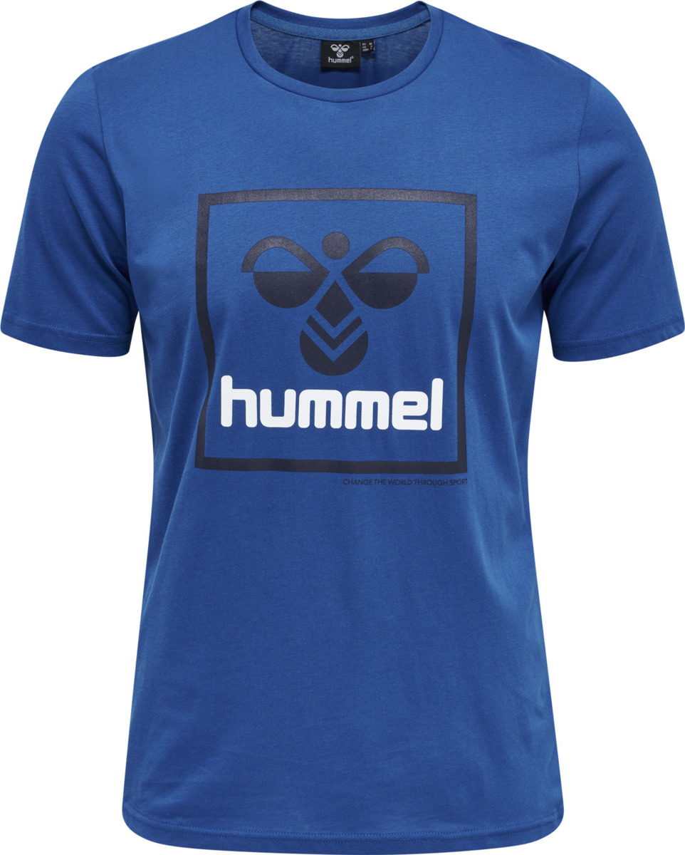 Hummel Men’s hmliISAM 2.0 T-Shirt True Blue