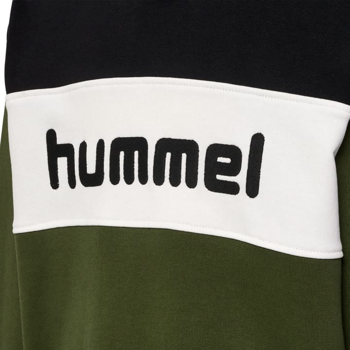 Hummel Kids' hmlMORTEN Hoodie Olive Night Hummel