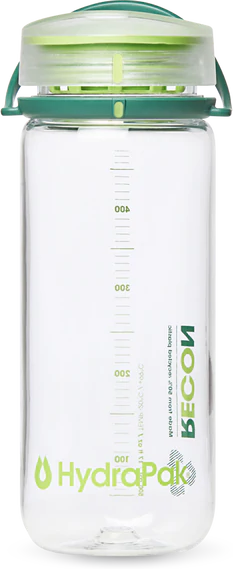 Hydrapak Recon 500 ml Clear/Evergreen & Lime