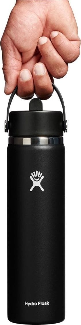 Hydro Flask Wide Mouth with Flex Straw 709 ml Black Hydro Flask