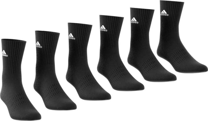 Adidas Cushioned Sportswear Crew Socks 6-pairs Black/White Adidas