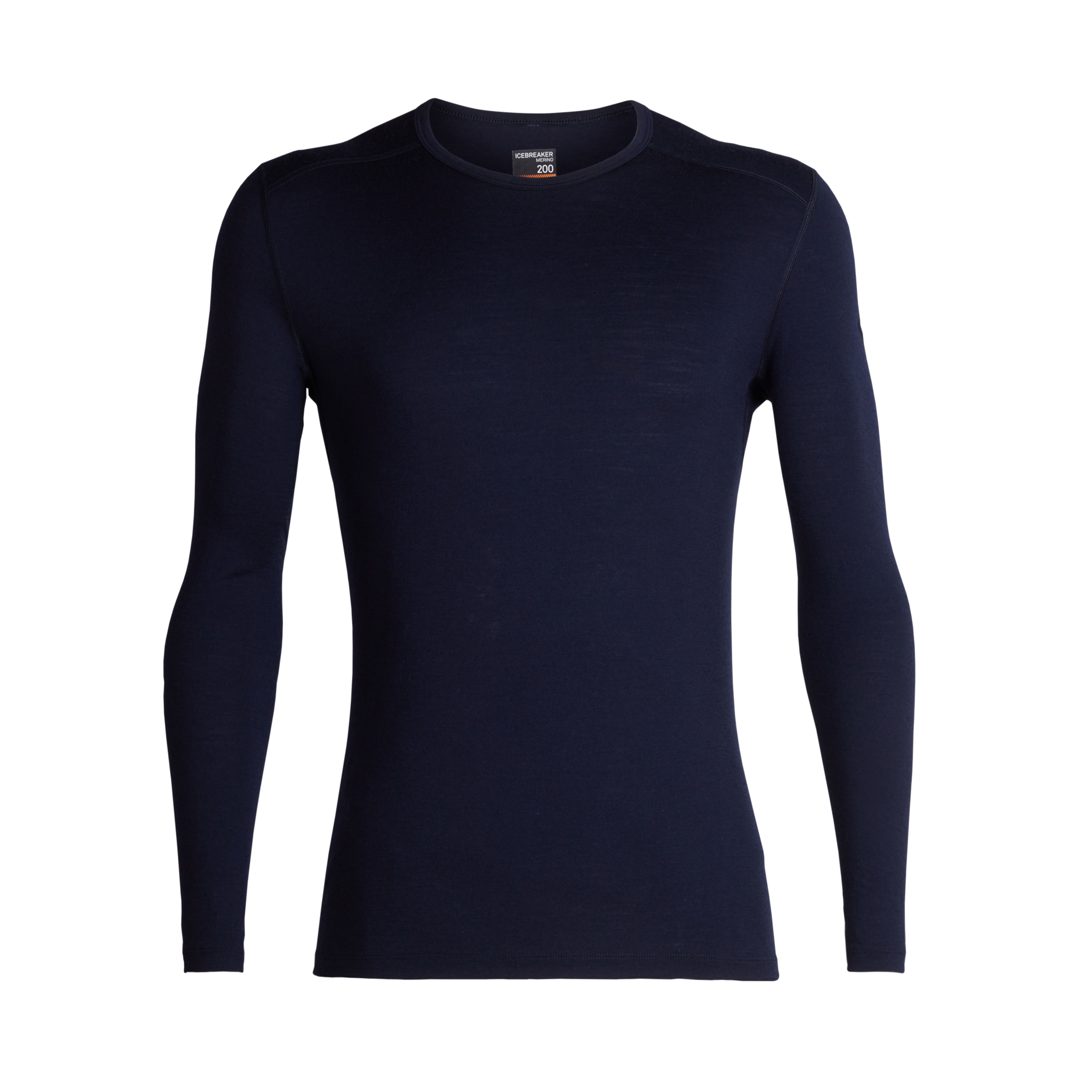 Icebreaker Men’s 200 Oasis Long Sleeve Crewe Midnight Navy