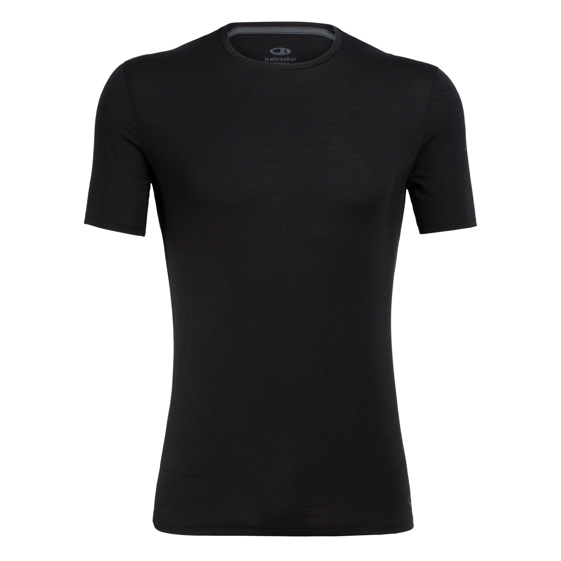 Icebreaker Men’s Anatomica Shortsleeve Crewe Black