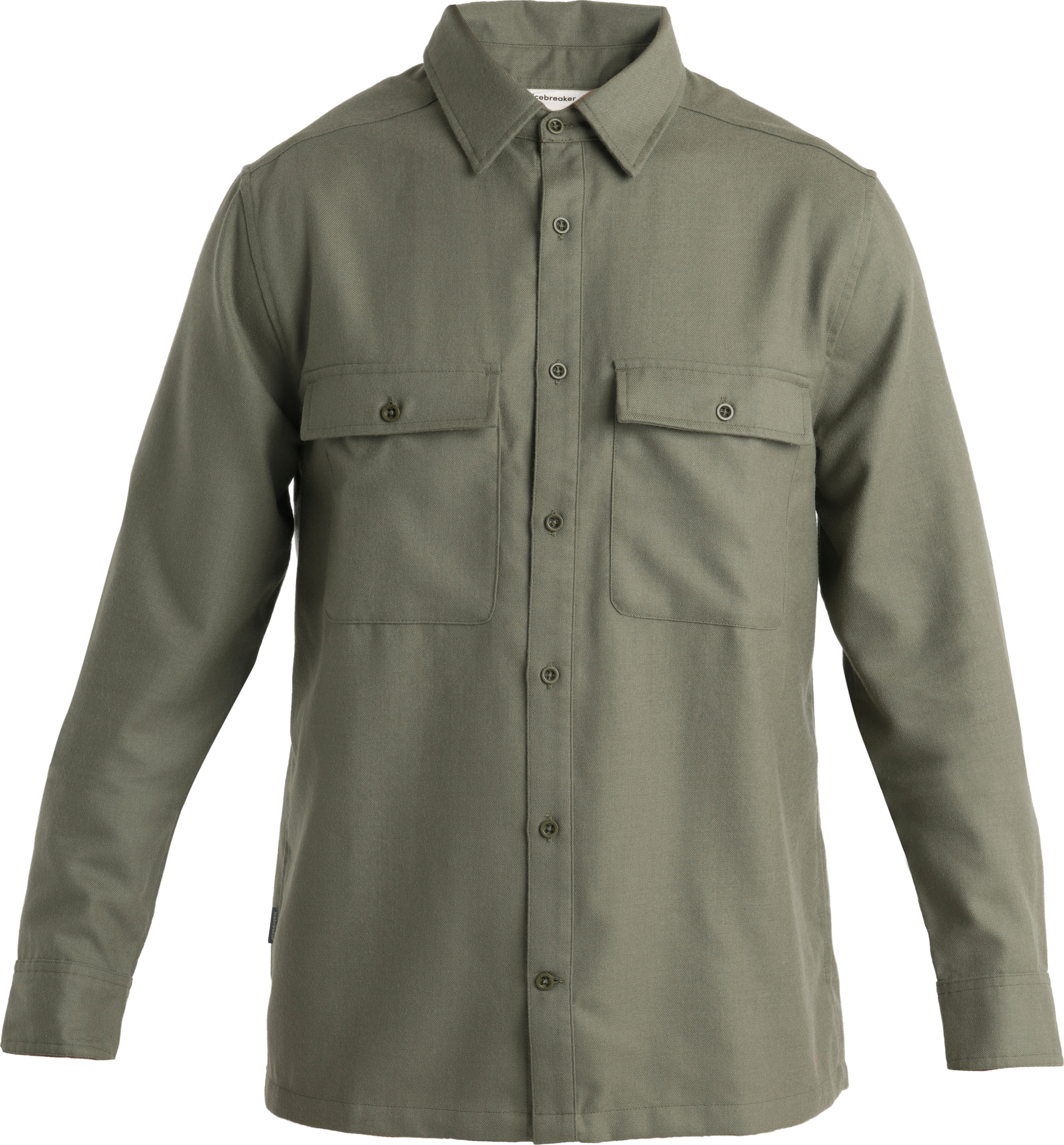 Icebreaker Men’s Mer 200 Dawnder Long Sleeve Flannel Shirt Loden