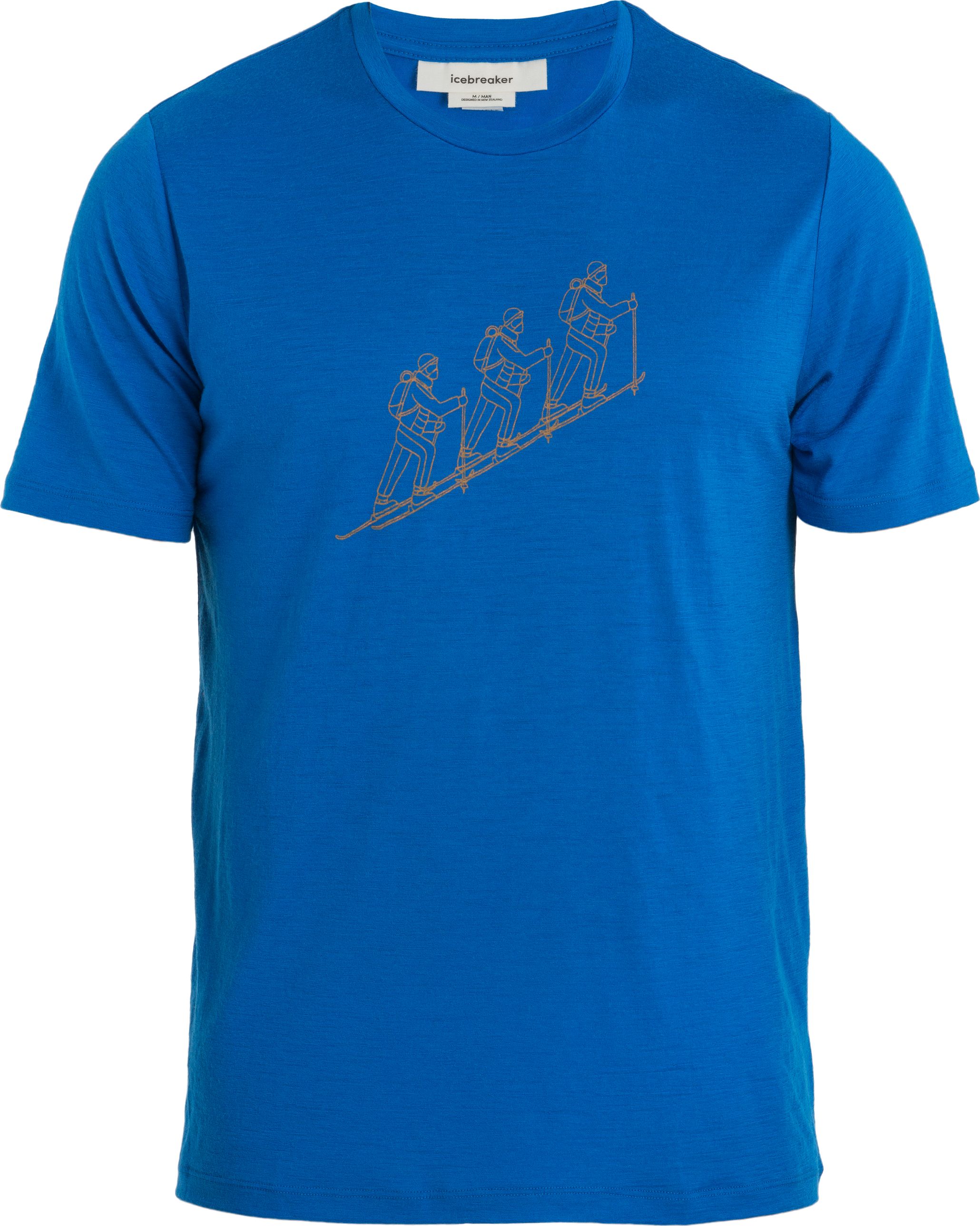 Icebreaker Tech Lite II SS Tee Skiing Yeti - Camiseta lana merino
