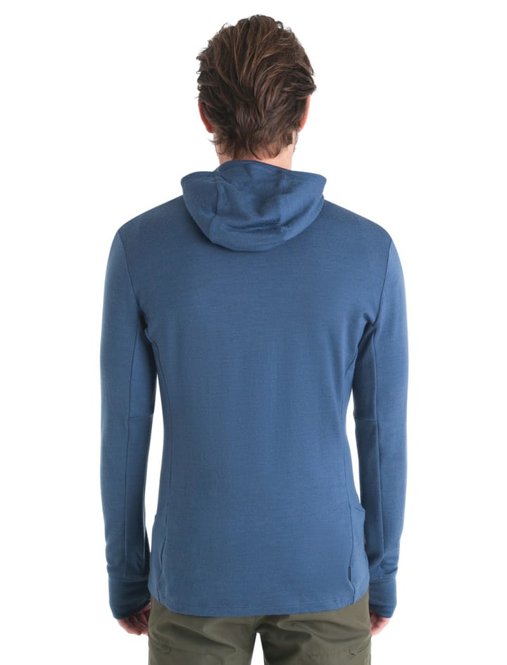 Icebreaker Men's Merino 260 Quantum III Long Sleeve Zip Hoodie  Dawn Icebreaker