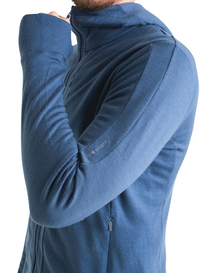 Icebreaker Men's Merino 260 Quantum III Long Sleeve Zip Hoodie  Dawn Icebreaker