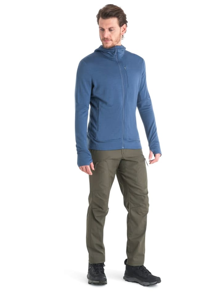 Icebreaker Men's Merino 260 Quantum III Long Sleeve Zip Hoodie  Dawn Icebreaker