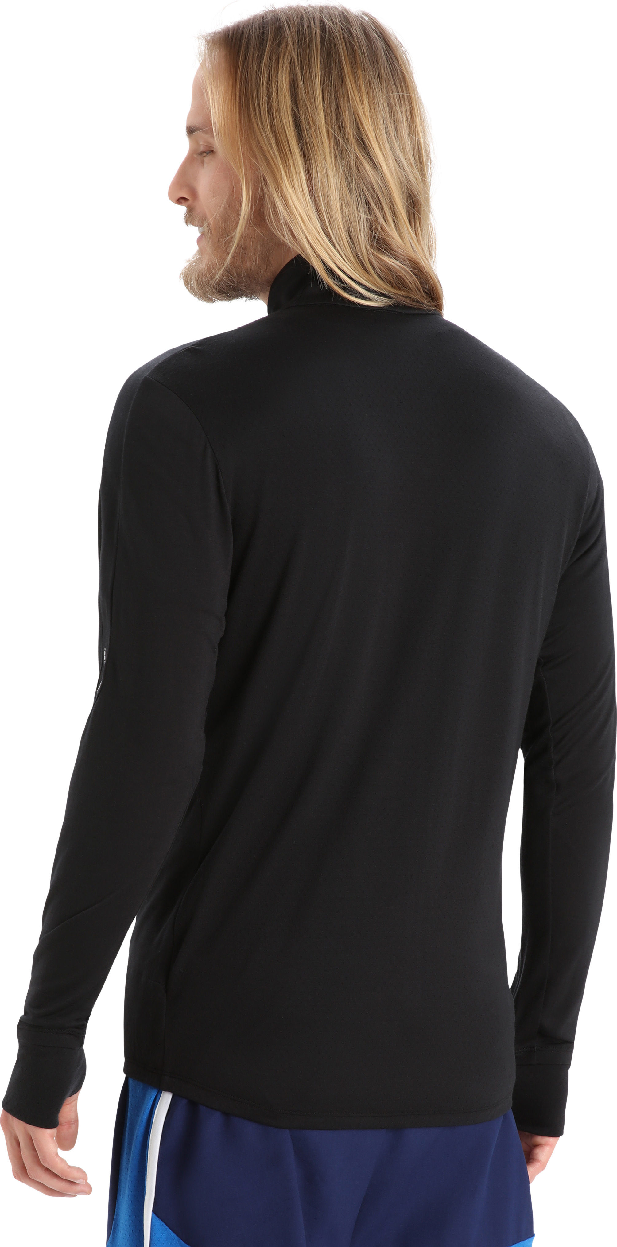 Men's Zoneknit Long Sleeve Zip BLACK, Buy Men's Zoneknit Long Sleeve Zip  BLACK here