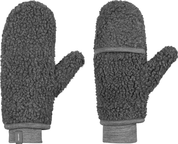 Icebreaker Unisex RealFleece High Pile Mittens Gritstone Heather Icebreaker